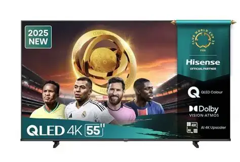 HISENSE LED 55 INCH 4k Direct Full Array, Dolby Vision 55Q61Q QLED 