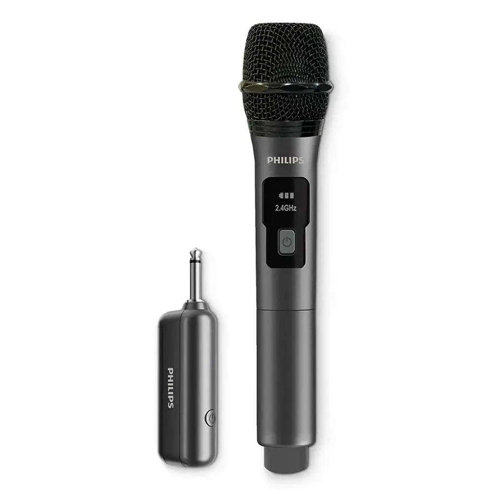 Philips DLM3401SP/00 Wireless Microphones, microphone, Rechargeable receiver, Wireless 2.4Ghz Opertaing time 12 Hours