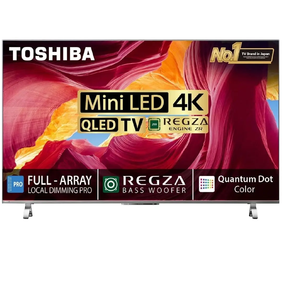 TOSHIBA LED 55 INCH 4K UHD SMART VIDAA QLED TV55CR450MW