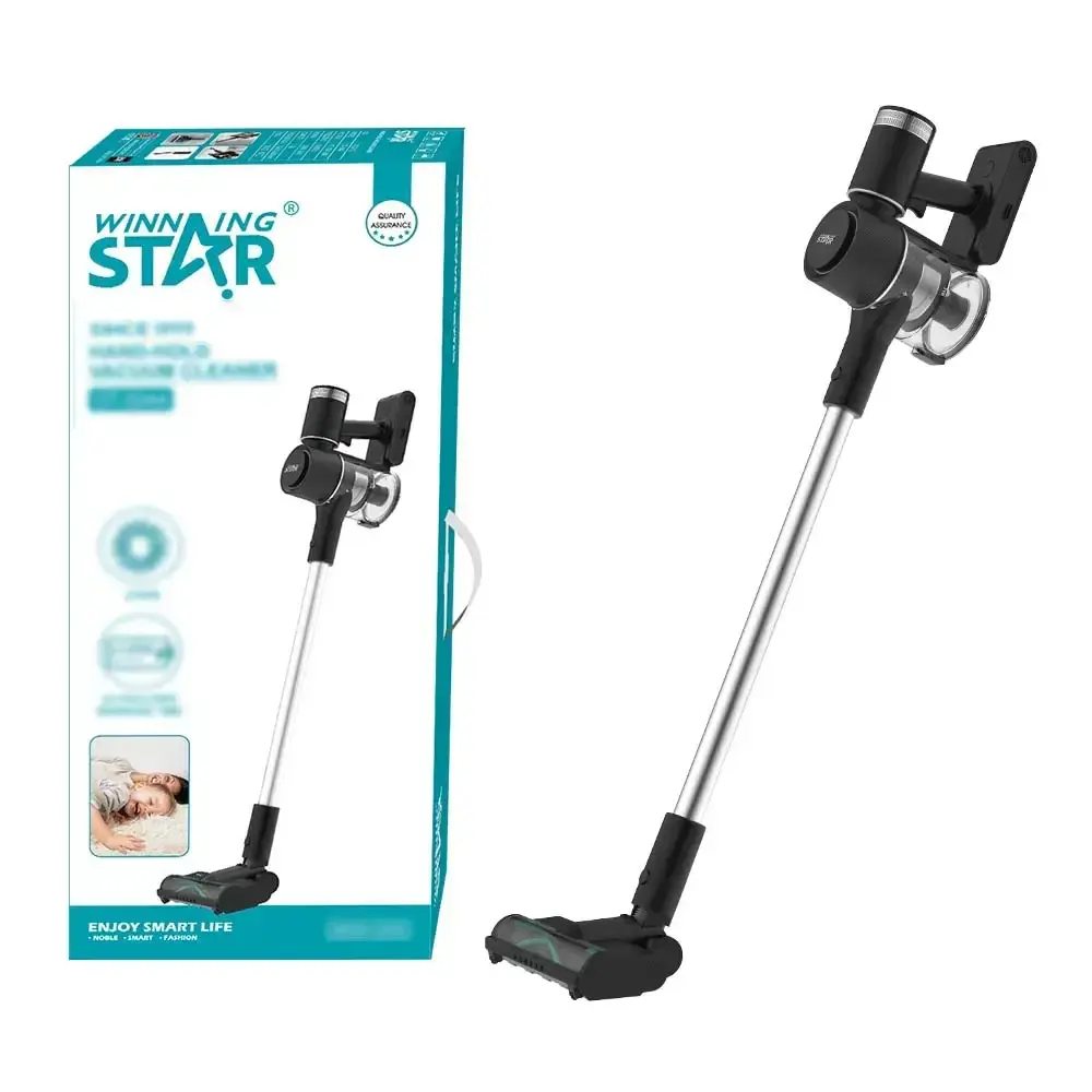 WINNING STAR WIRELESS VACUUM CLEANER 380W 4000mAh ST-5044 MADE IN CHINA ( 1 YEAR FULL WARRANTY )