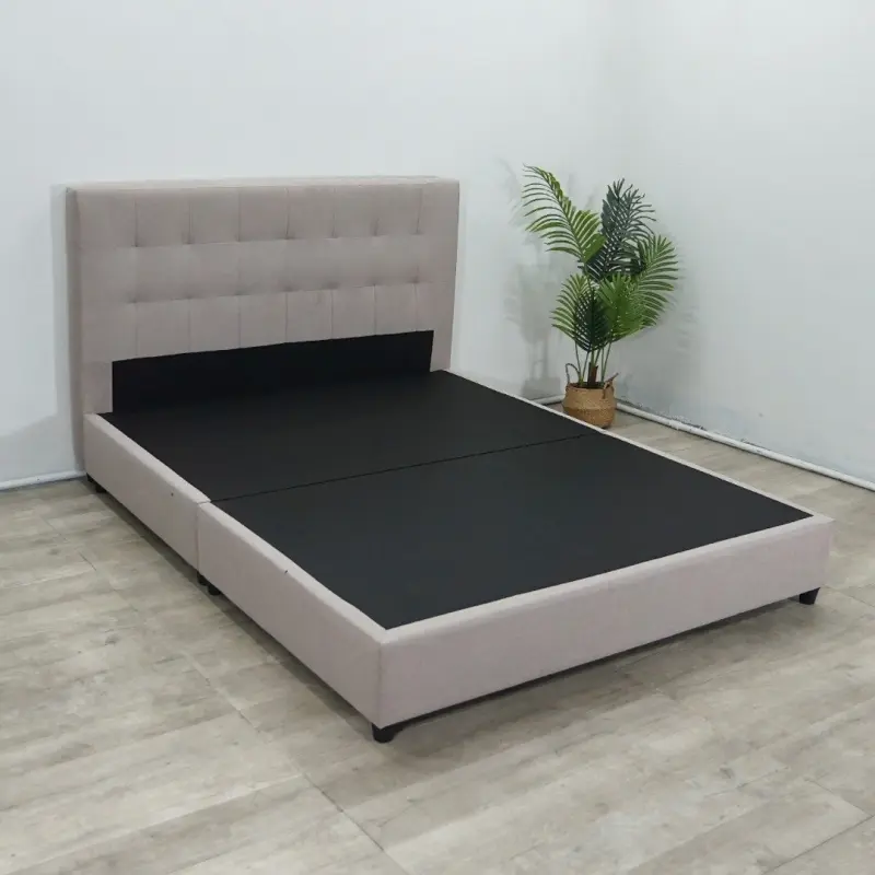 DIVAN BED 150 X 200 X 30 CM HEAD BORD 120 CM 