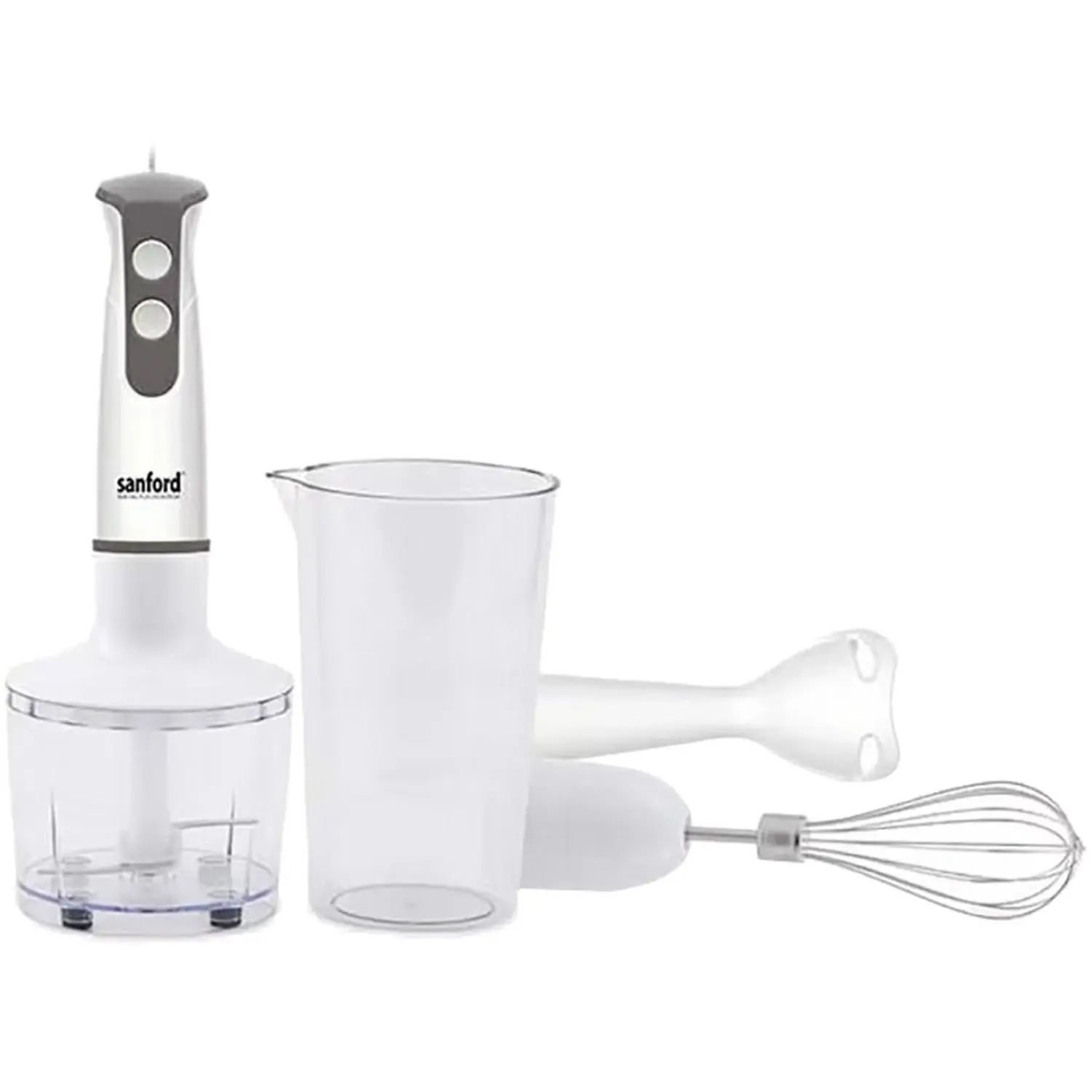 SANFORD HAND BLENDER 4 IN 1 SF6853 MADE IN CHINA ( 2 YEAR FULL WARRANTY )