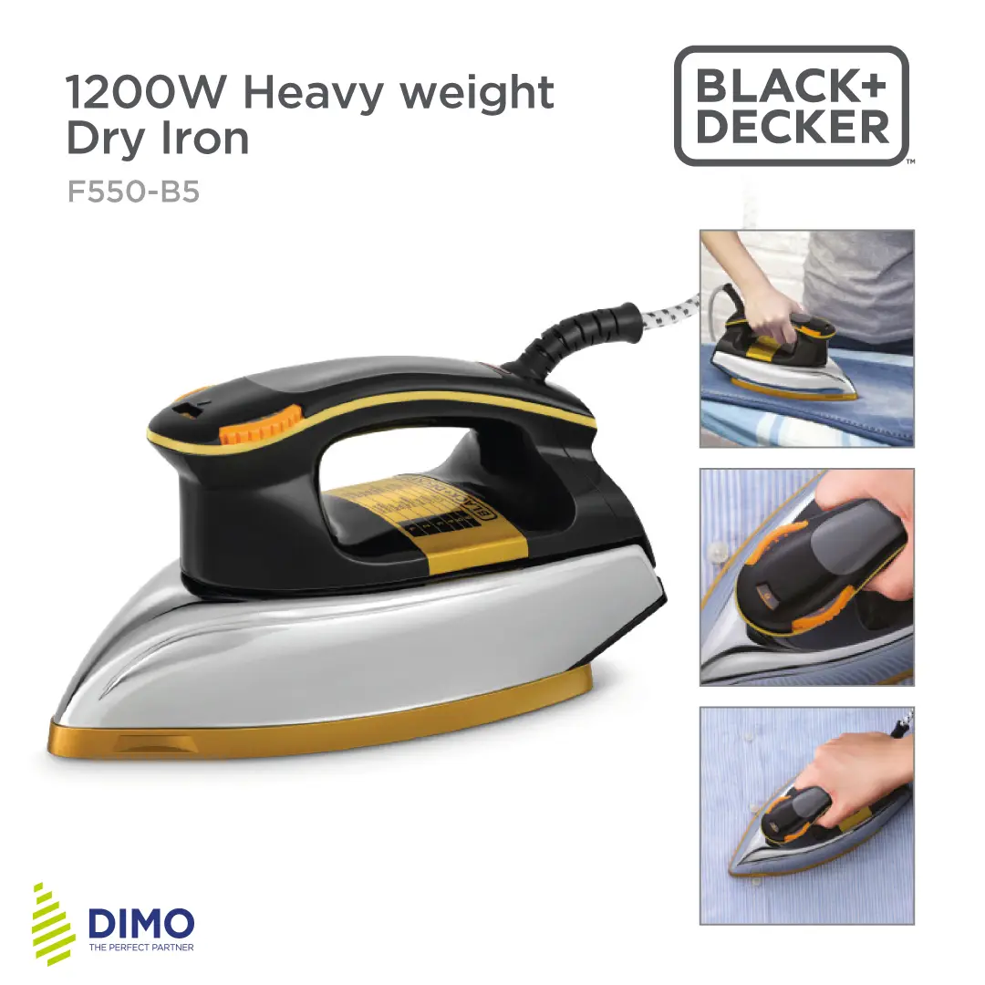 BLACK & DECKER HEAVY WE F550 MADE IN CHINA ( 2 YEAR FULL WARRANTY )