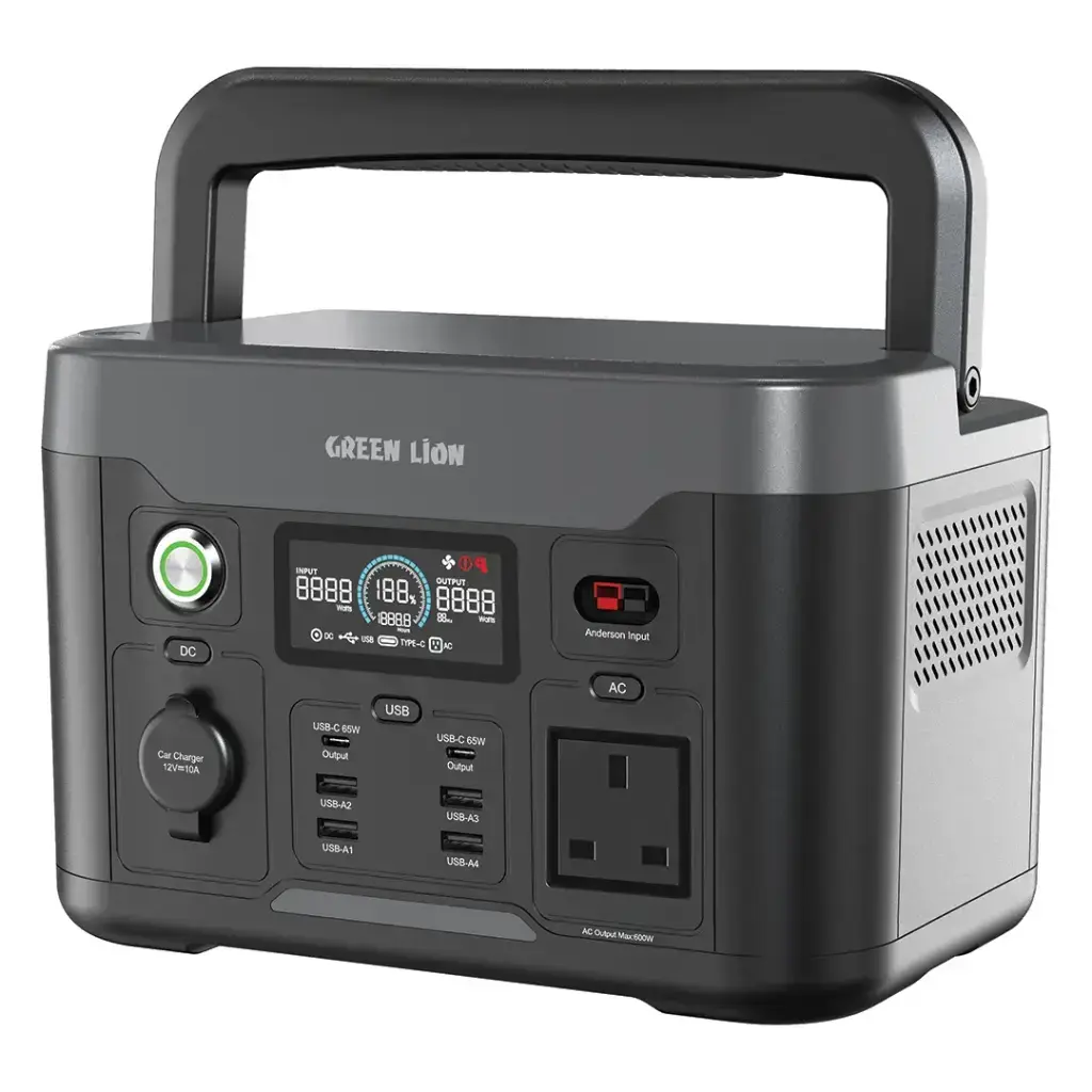 GREEN LION POWER STATION 307.2Wh 96K Mah 600W BLACK PGX600