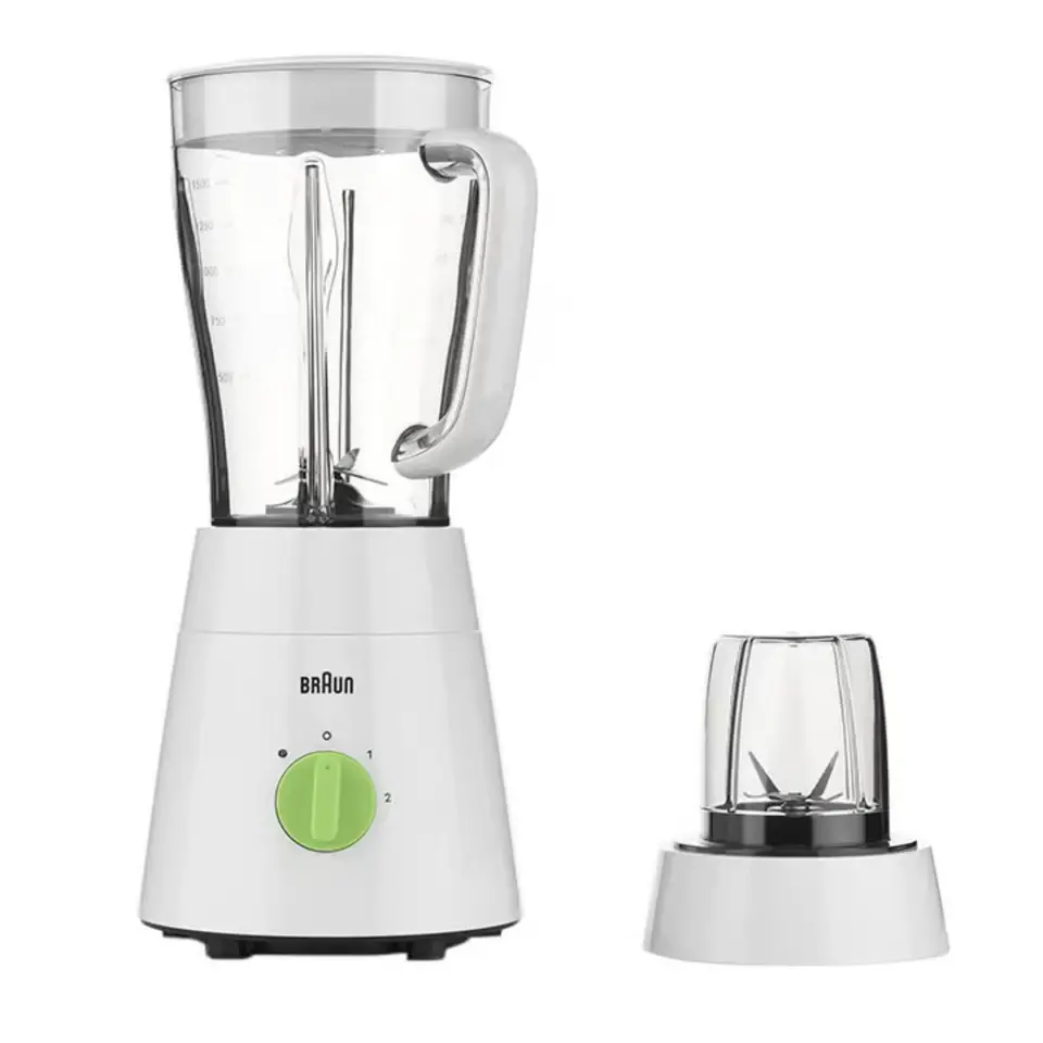 BRAUN BLENDER PLASTIC 500W 1.5 LTR 1 MILL JB0115WH