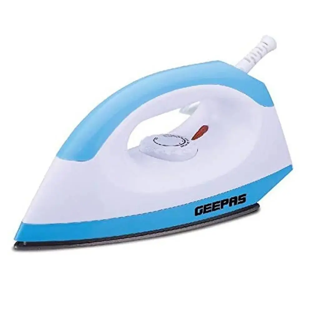GEEPAS DRY IRON NS COATING 1200W GDI7782 MADE IN CHINA ( 2 YEAR FULL WARRANTY )