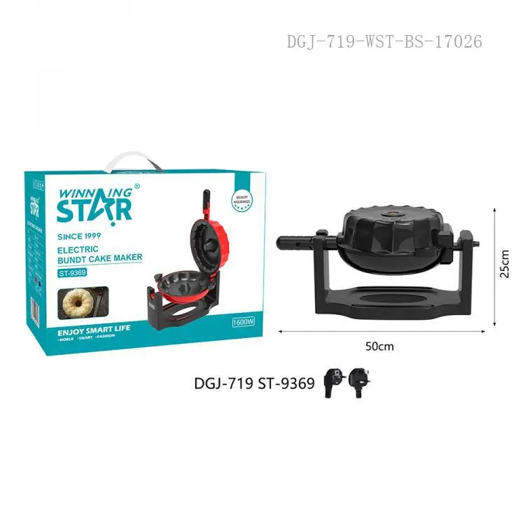 WINNING STAR CAKE MAKER 26cm 1600W ST-9369 MADE IN CHINA ( 1 YEAR FULL WARRANTY )