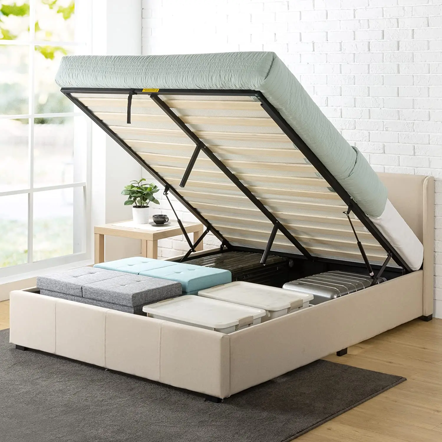 TD GAS LIFT BED 180 X 200