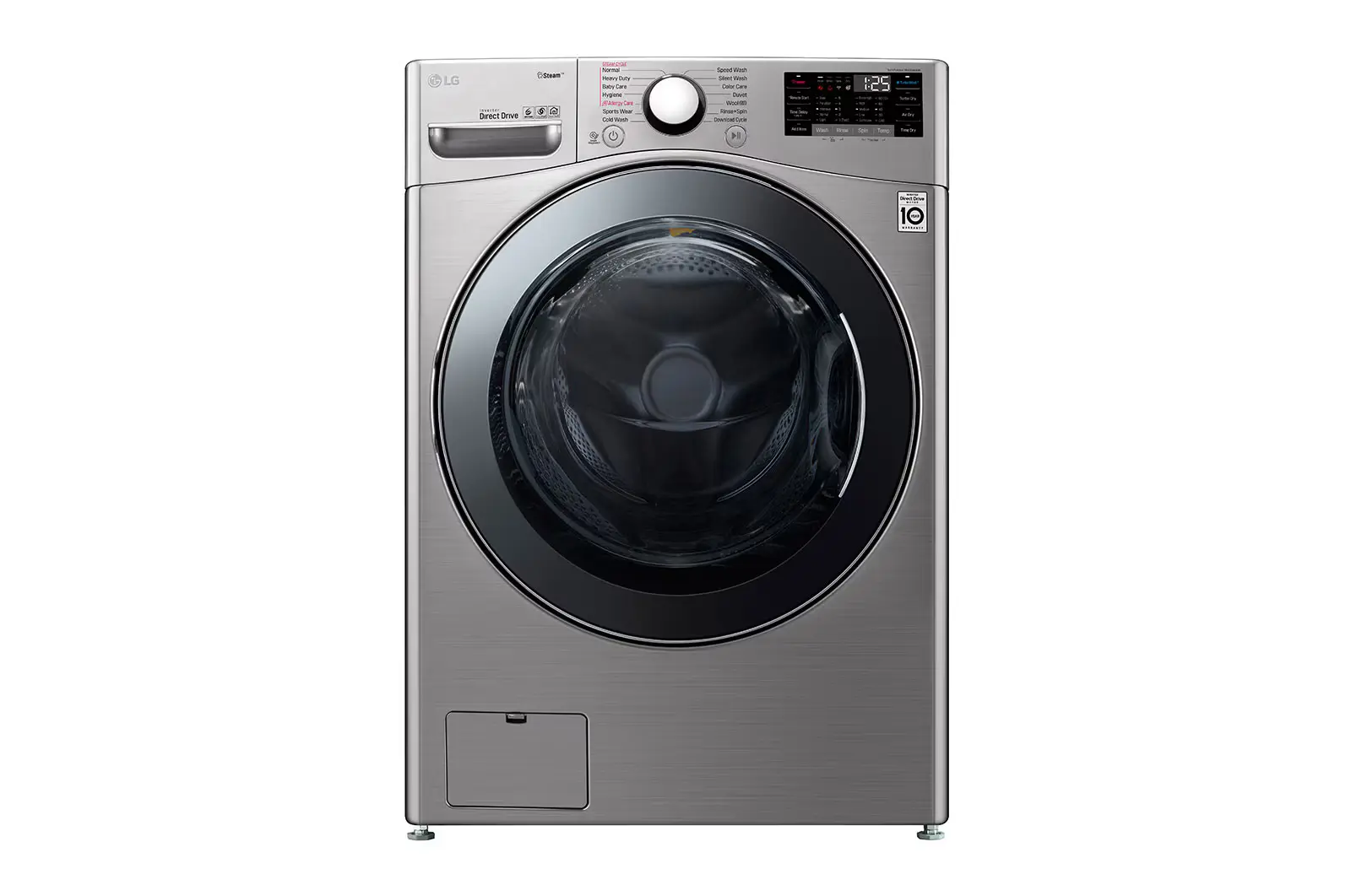 LG WASHER FRON LOAD 24 KG WITH STEAM TURBOWASH FOP3CYVDT 