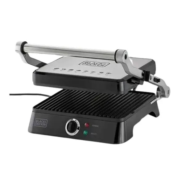 BLACK & DECKER SANDWICH MAKER GRILL 1400W CG1400 MADE IN CHINA ( 2 YEAR FULL WARRANTY )