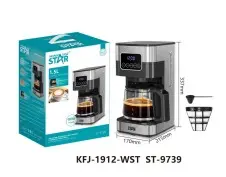 WINNING STAR DRIP COFFEE MACHINE 1.5L 900W ST-9739