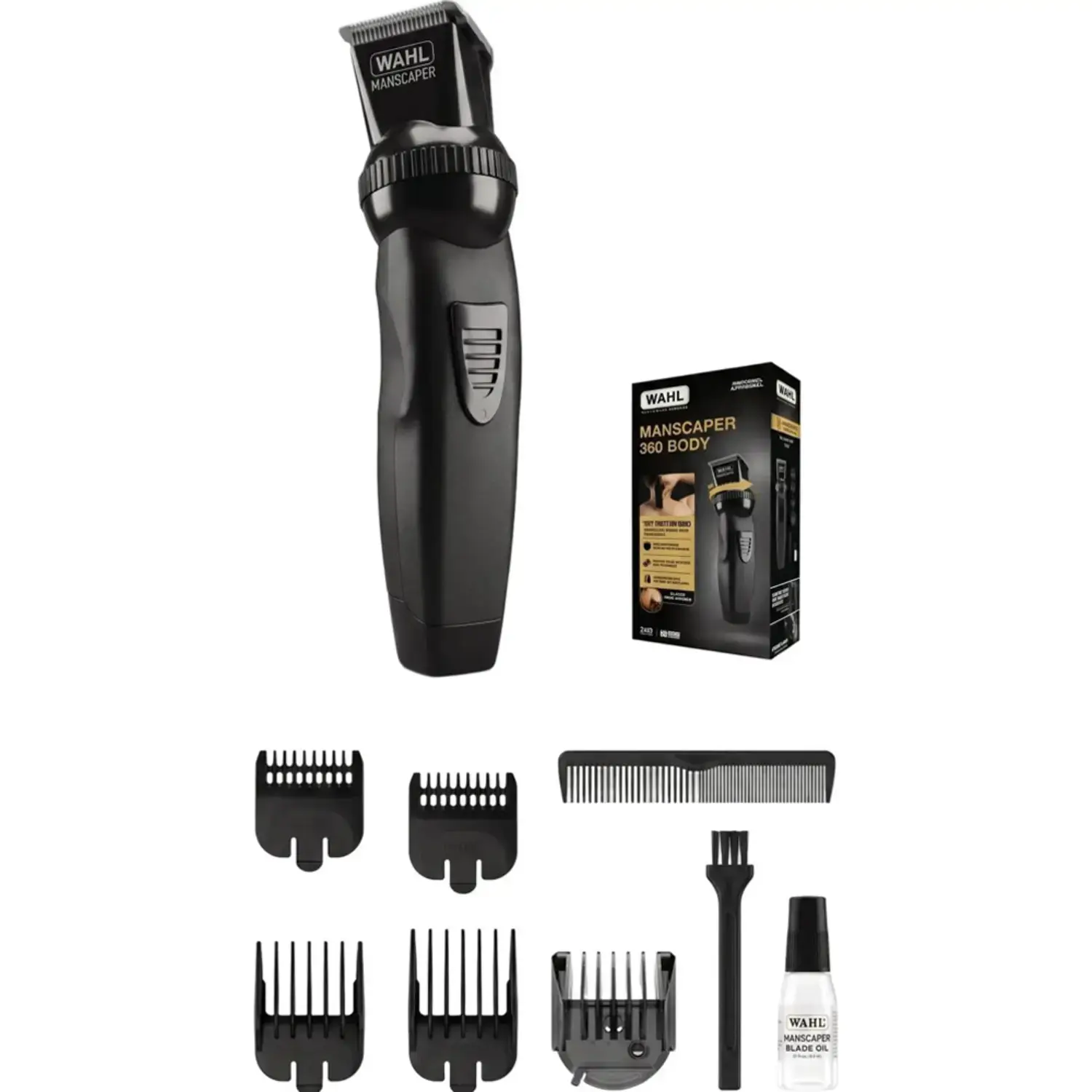 WAHL TRIMMER MANSCAPER 360° CORDLESS BODY GROOMING