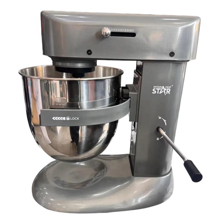 WINNING STAR STAND MIXER COMMERCAL 12L 2000W STEEL POT ST-5308 MADE IN CHINA ( 1 YEAR FULL WARRANTY )