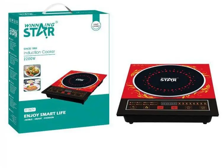 WINNING STAR SINGLE BURNER INFRARED COOKER 2200W ST-9674 MADE IN CHINA ( 1 YEAR FULL WARRANTY )