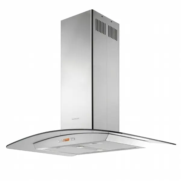 SILVERLINE CHIMNEY 90 CM ISLAND HOOD 4140