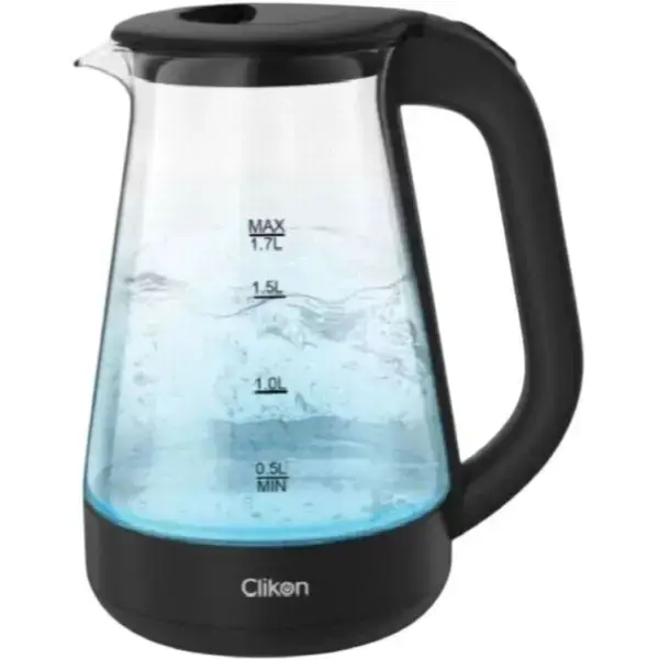 CLIKON GLASS KETTLE 1.8 LTR 1500 W CK5170