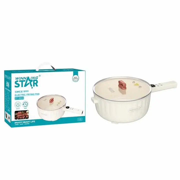 WINNING STAR ELECTRIC FRYING PAN 4 LTR 1400W ST-9804 MADE IN CHINA ( 1 YEAR FULL WARRANTY )