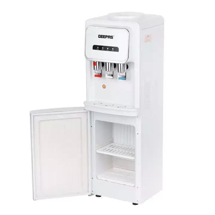 GEEPAS WATER COOLER FREE STAND WITH REFRIGERATOR 3 TAB GWD17024