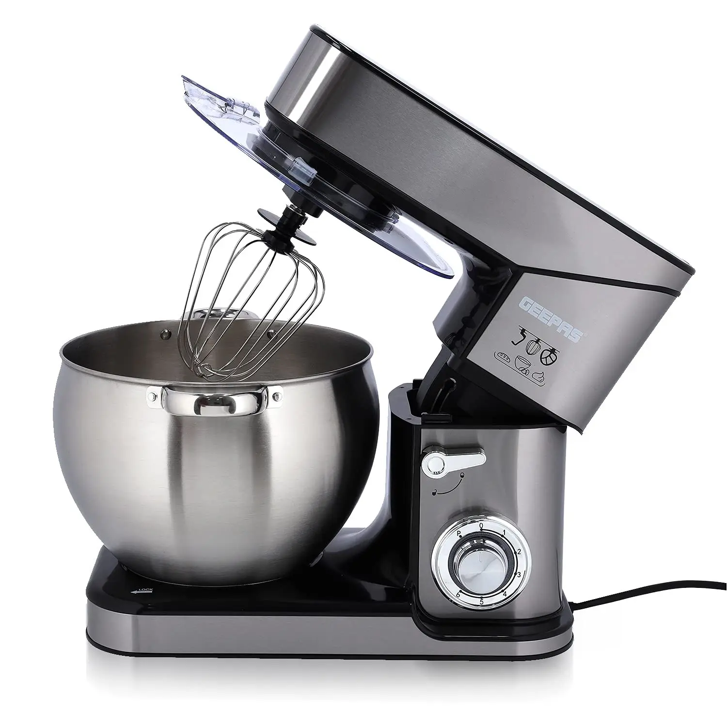 GEEPAS STAND MIXR 10 L GSM43041 MADE IN CHINA ( 2 YEAR FULL WARRANTY )