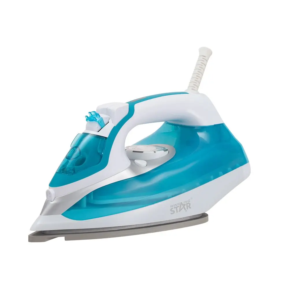 WINNING STAR STEAM IRON 2200W ST-6102 MADE IN CHINA ( 1 YEAR FULL WARRANTY )