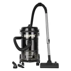 GEEPAS VACUUM CLEANER DRY 25L 2400W GVC2592 BLACK COLOR MADE IN CHINA ( 2 YEAR FULL WARRANTY )