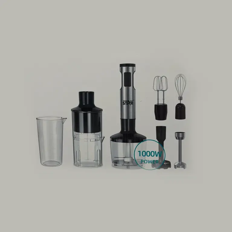 WINNING STAR BLENDER 8 IN 1 1000W ST-6553 MADE IN CHINA ( 1 YEAR FULL WARRANTY )