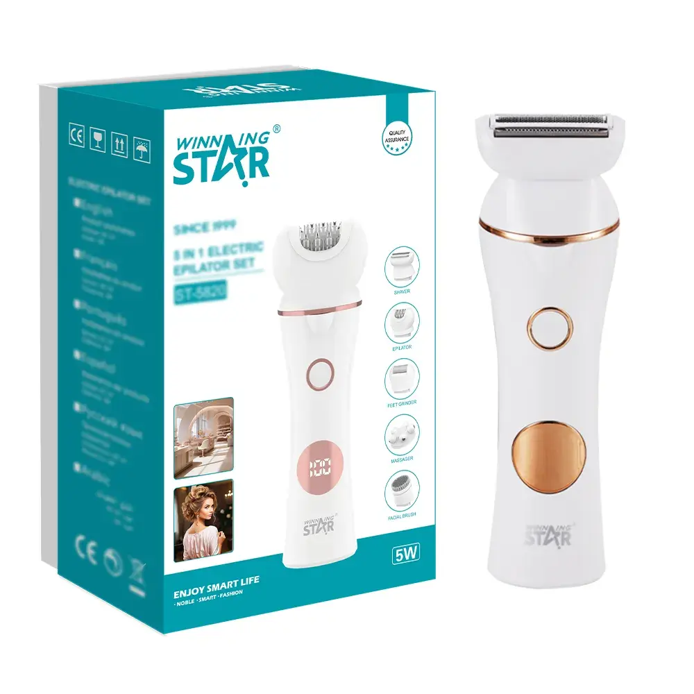 WINNING STAR SHAVER ST-5820 MADE IN CHINA ( 1 YEAR FULL WARRANTY )