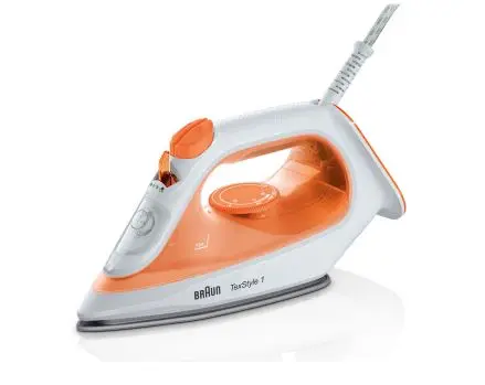 BRAUN STEAM IRON 2000W LESS THAN 50G/MIN