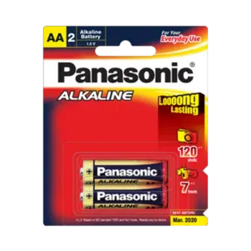 PANASONIC BATTERY AA 1.5V LR6T/2B