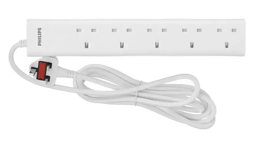 PHILIPS EXTENSION 5 SOCKET 3M CHP1153WB/89