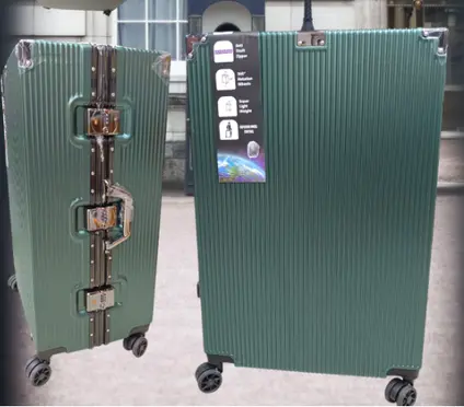 UN BREAKABLE TROLLEY SET 3 PCS 20CM,24CM,28CM LSTR636 NO WARRANTY