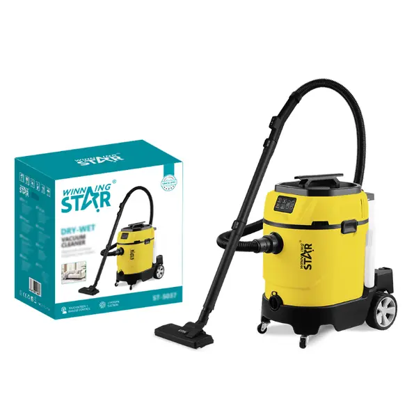 WINNING STAR WET & DRY DRUM VACUUM CLEANER 1400W 35L ST-5037 MADE IN CHINA ( 1 YEAR FULL WARRANTY )
