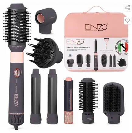 ENZO HAIR STYLER, 8-IN-1 MULTI-FUNCTION EN-4133PRO-MAX
