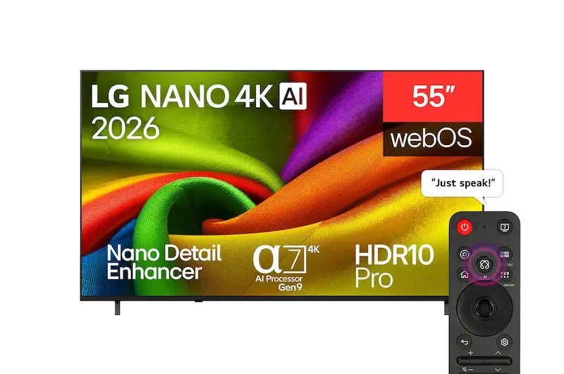 LG LED UHD TV 55 INCH NANO 4K 55NU840B6LA WEBOS25 