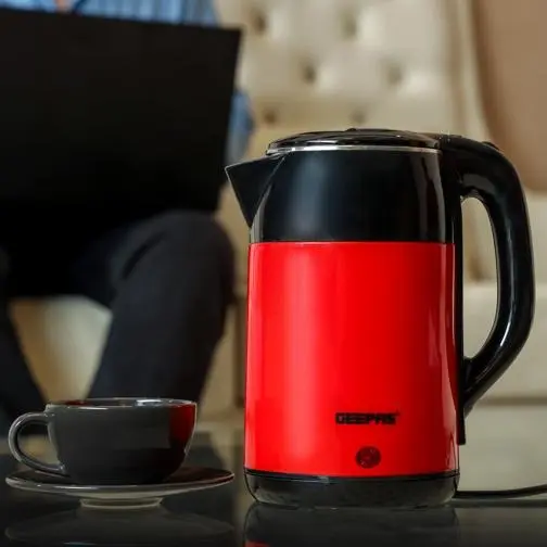 GEEPAS KETTLE 1.8L 1500W AUTOCUT GK6138 MADE IN CHINA ( 2 YEAR FULL WARRANTY )