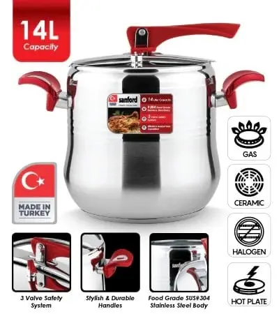 SANFORD PRESSURE COOKER STEAL SF3262PC