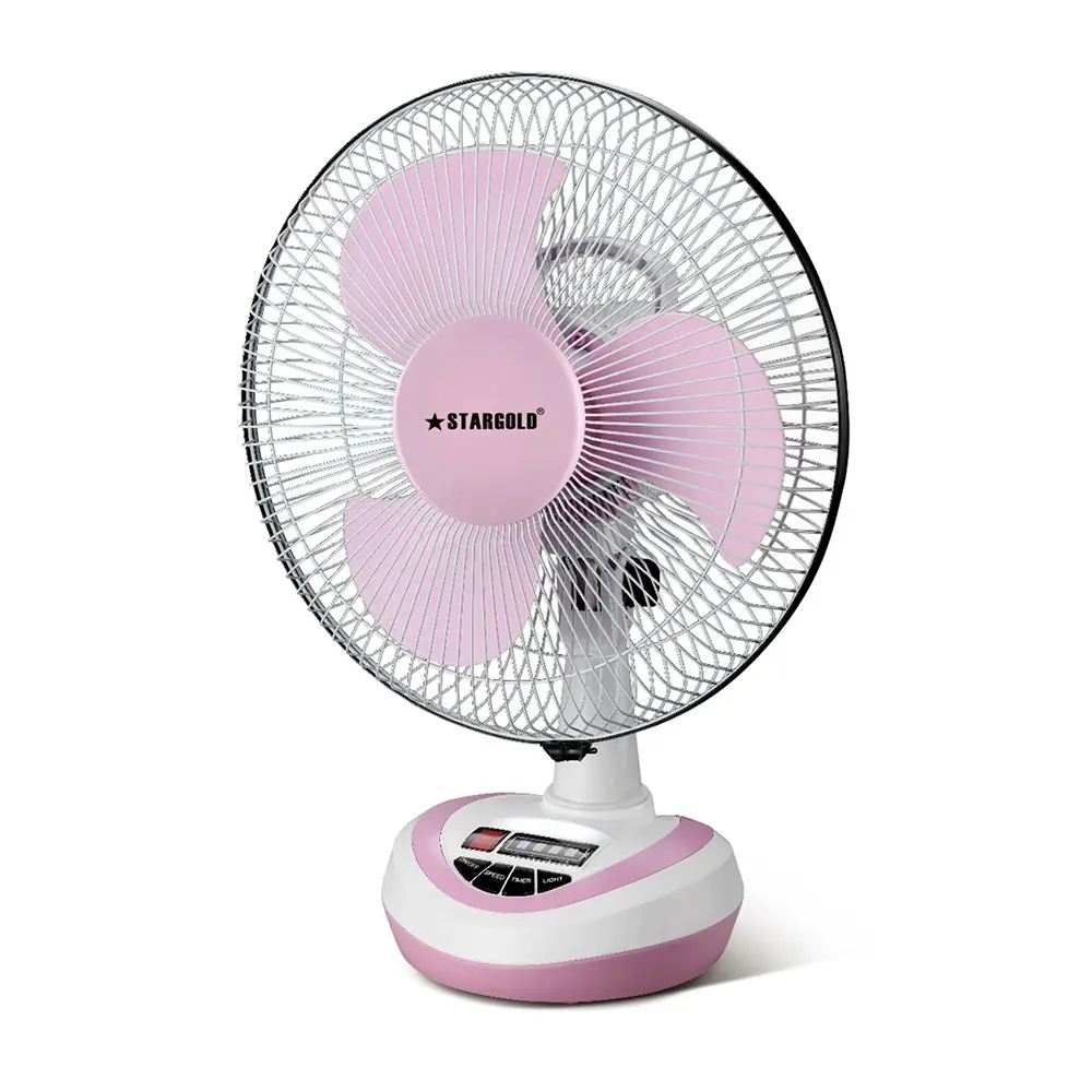 Stargold 22W Desktop Table Fan 12 Inch Fan Diameter 90° Wide Swing SG-4035