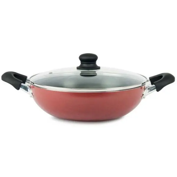 HOMEWAY WOK WITH LID NON STICK 30CM HW232