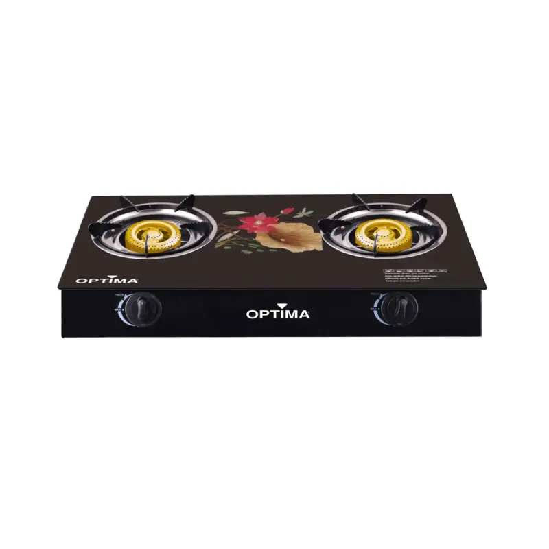 OPTIMA GAS STOVE GLASS GGB200E MADE IN CHINA ( 1 YEARS WARRANTY )