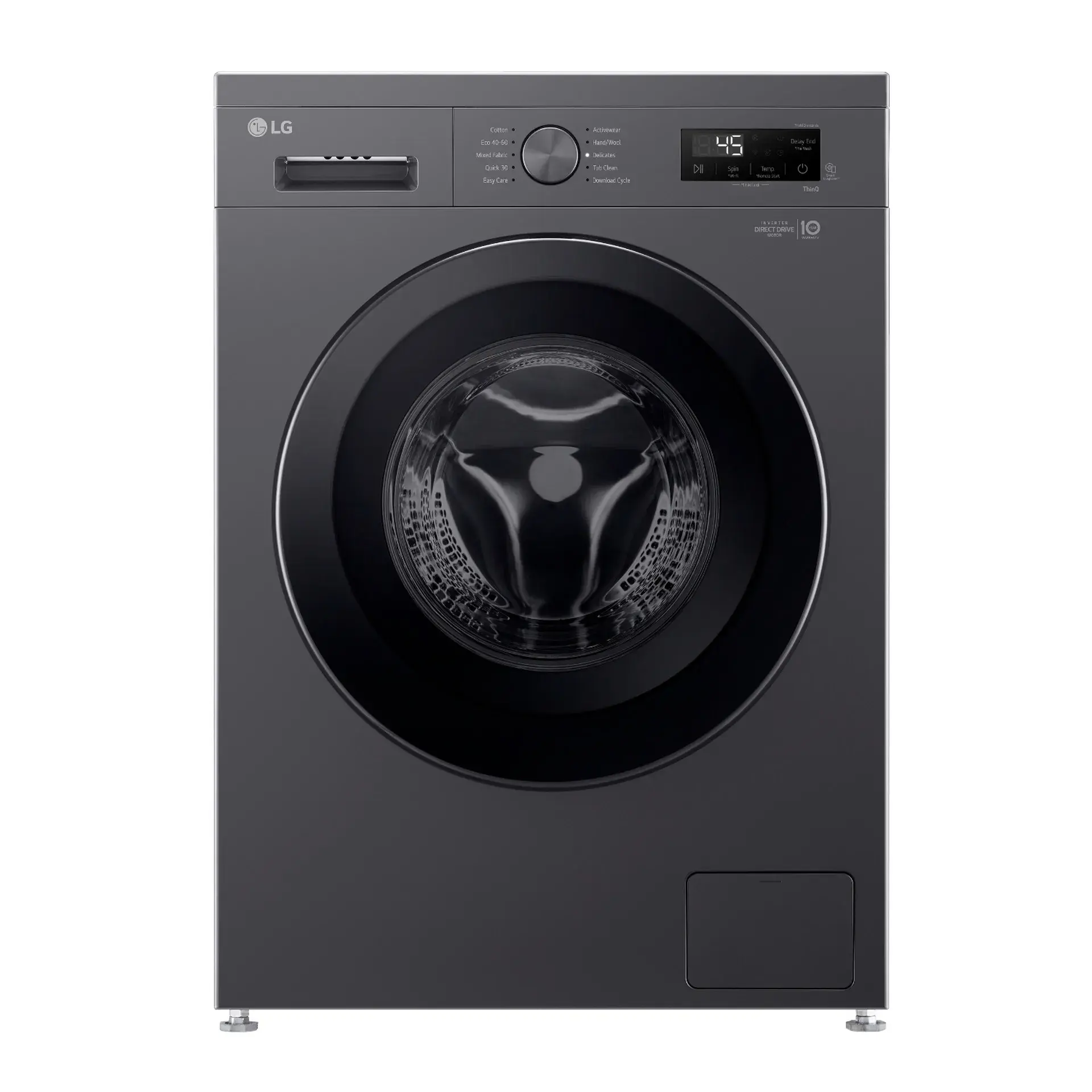 LG WASHER FRONT LOAD 8 KG SILVER COOLER F2Y1TYP6J