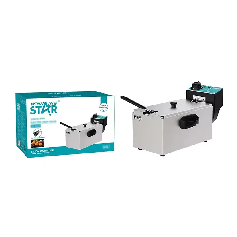WINNING STAR DEEP FRYER 4L 2000W ST-9203 MADE IN CHINA ( 1 YEAR FULL WARRANTY )