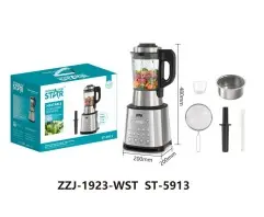 WINNING STAR HIGH SPEED BLENDER (1.75L) GLASS CUP HEATING FUNCTION 800W ST-5913