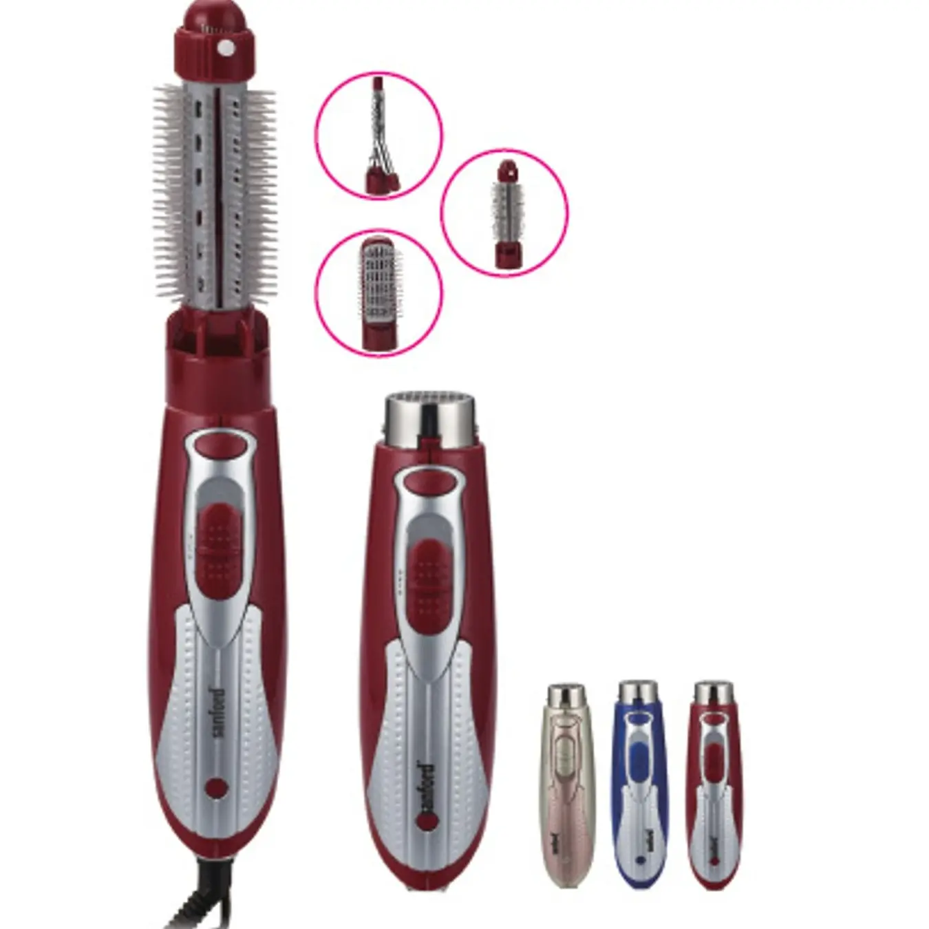 SANFORD HAIR STYLER 4 IN 1 SF9752HS BS MADE IN CHINA ( 2 YEAR FULL WARRANTY )