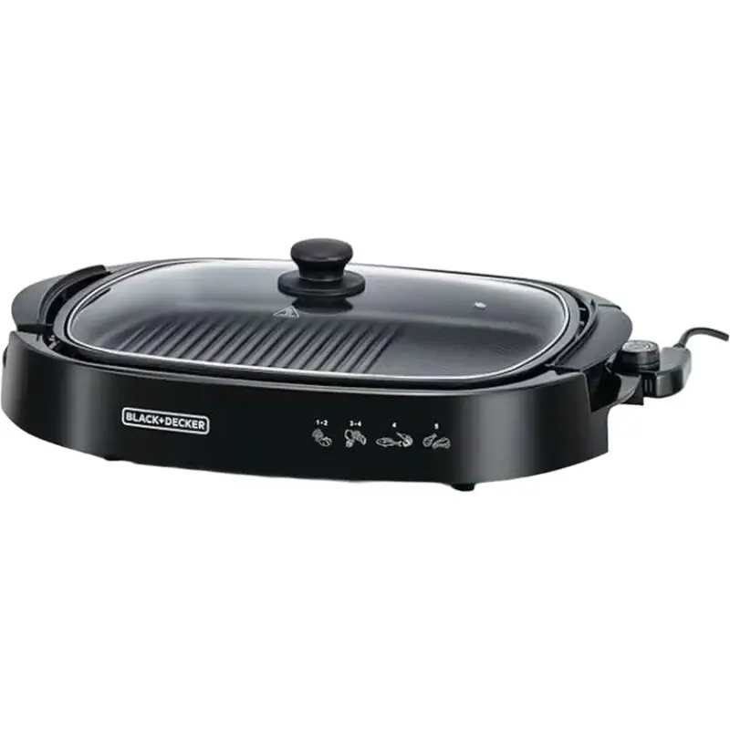  BLACK & DECKER OPEN FLAT HEALTH GRILL 1500 W GH1500