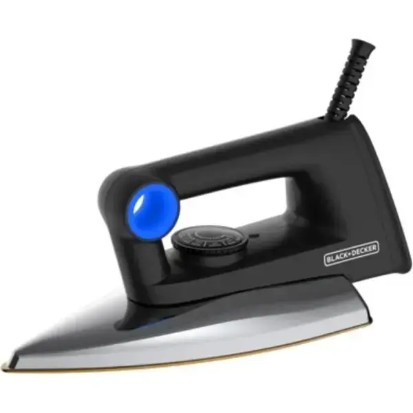BLACK & DECKER DRY IRON 1300  F120 MADE IN CHINA ( 2 YEAR FULL WARRANTY )