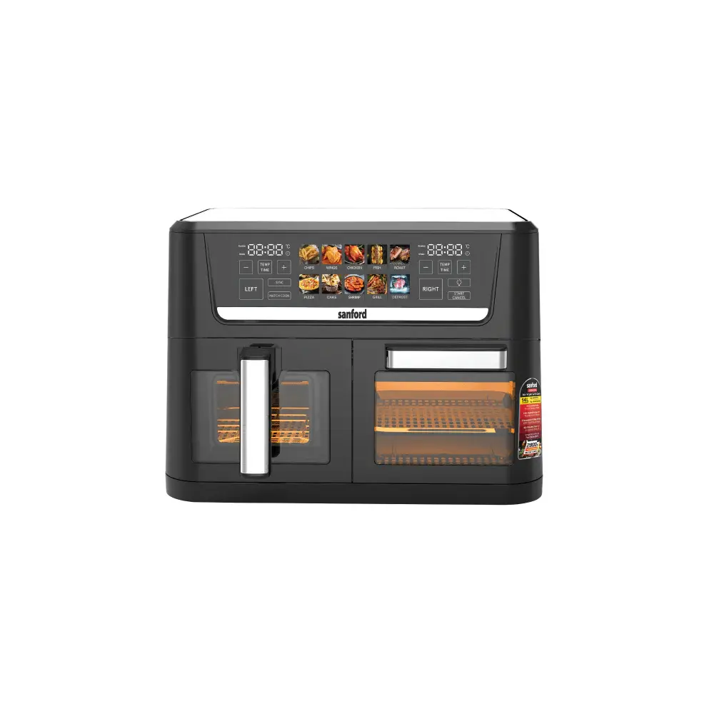 SANFORD ELECTRIC OVEN WITH AIR FRYER 14 LTR SF5617EO BS MADE IN CHINA ( 2 YEAR FULL WARRANTY )