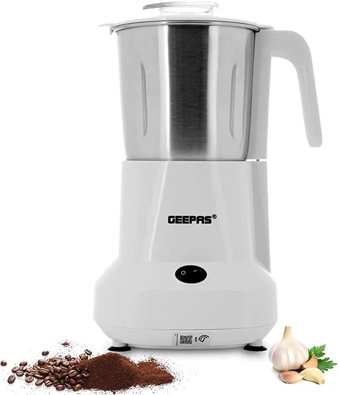 GEEPAS COFFEE GRINDER GCG6105 450W MADE IN CHINA ( 2 YEAR FULL WARRANTY )