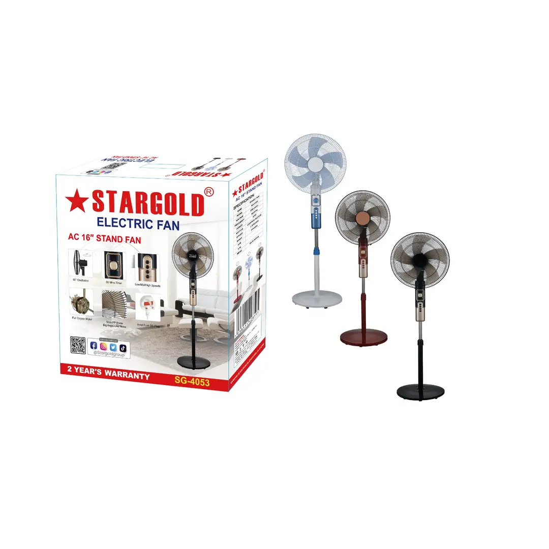STARGOLD STAND FAN 16" SG-4053