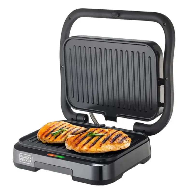 BLACK & DECKER SANDWICH MAKER GRILL PCG1300 MADE IN CHINA ( 2 YEAR FULL WARRANTY )\