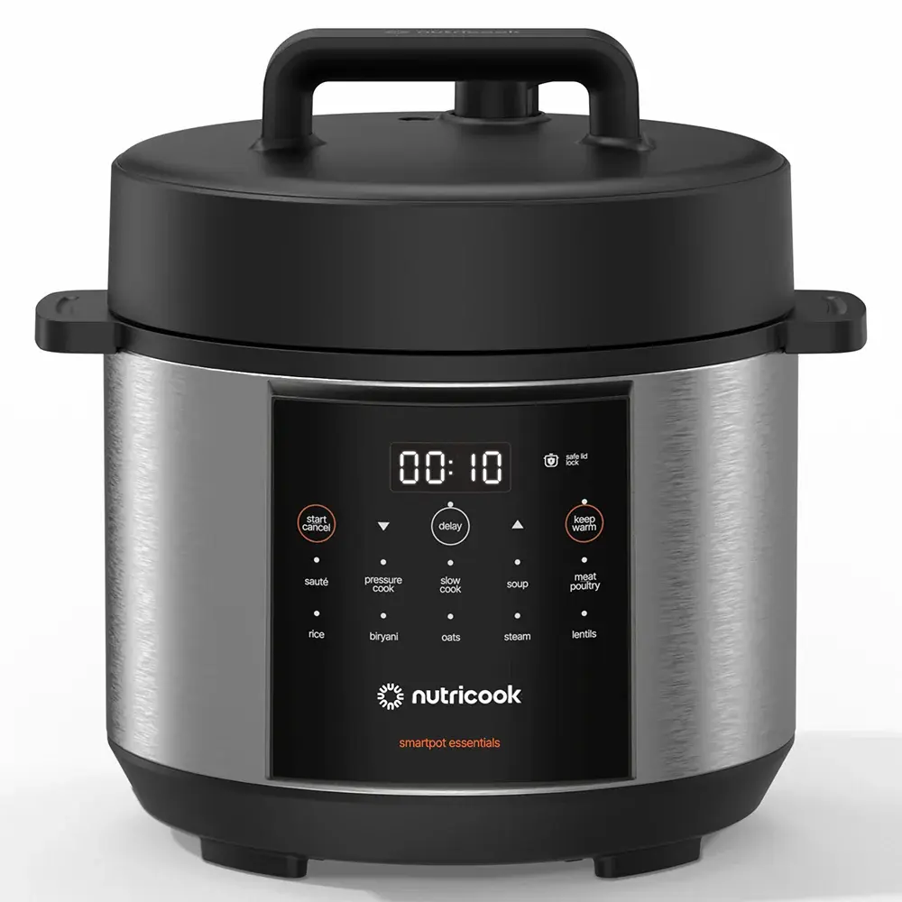 NUTRICOOK PRESSURE COOKER 4L STAINLESS STEEL POT 900W  11 PROGRAM 